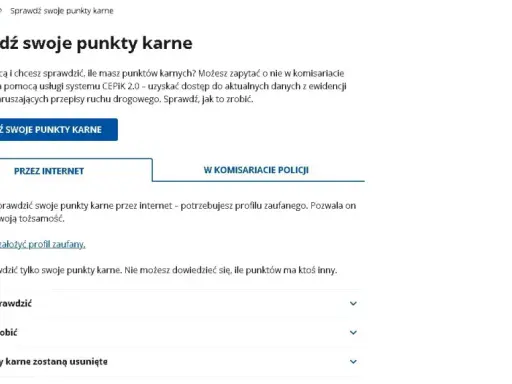 Punkty karne: Sprawdź online, limity, zasady. Uniknij utraty prawa jazdy!