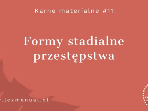Formy stadialne wykroczenia: Różnice z przestępstwami co musisz wiedzieć?