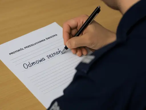 Kiedy możesz odmówić zeznań na policji? Prawa i konsekwencje
